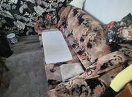 Grajewo ogłoszenia: Sprzedam dwa fotele i kanapę z funkcją spania tanio tel 862728181 - zdjęcie