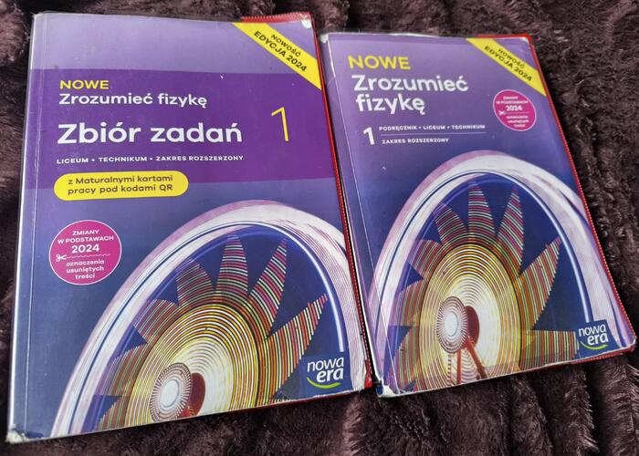 Grajewo ogłoszenia: Sprzedam nową książkę i zbiór zadań do fizyki rozszerzonej do...