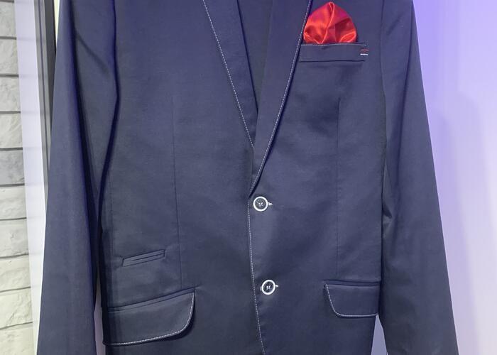 Grajewo ogłoszenia: Witam.Sprzedam nowoczesny, młodziezowy garnitur typu slim,raz...