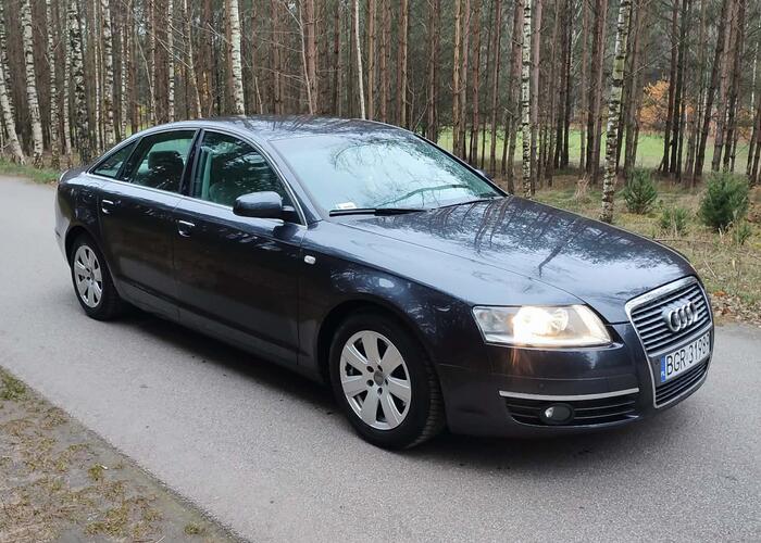 Grajewo ogłoszenia: Audi A6 C6 2.4 z gazem. Skrzynia manualna 6 biegów. Klima działa...